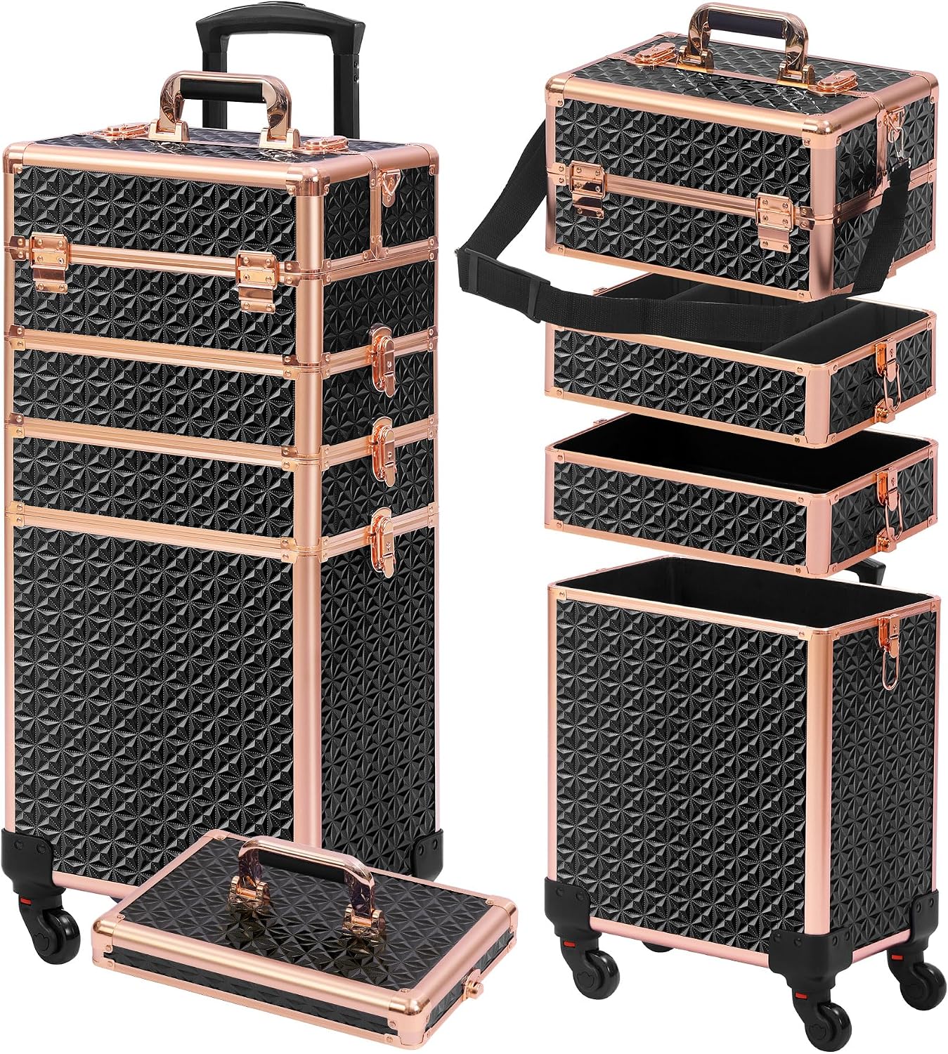 Rolling Makeup Case Makeup Tra - Makeup review and price