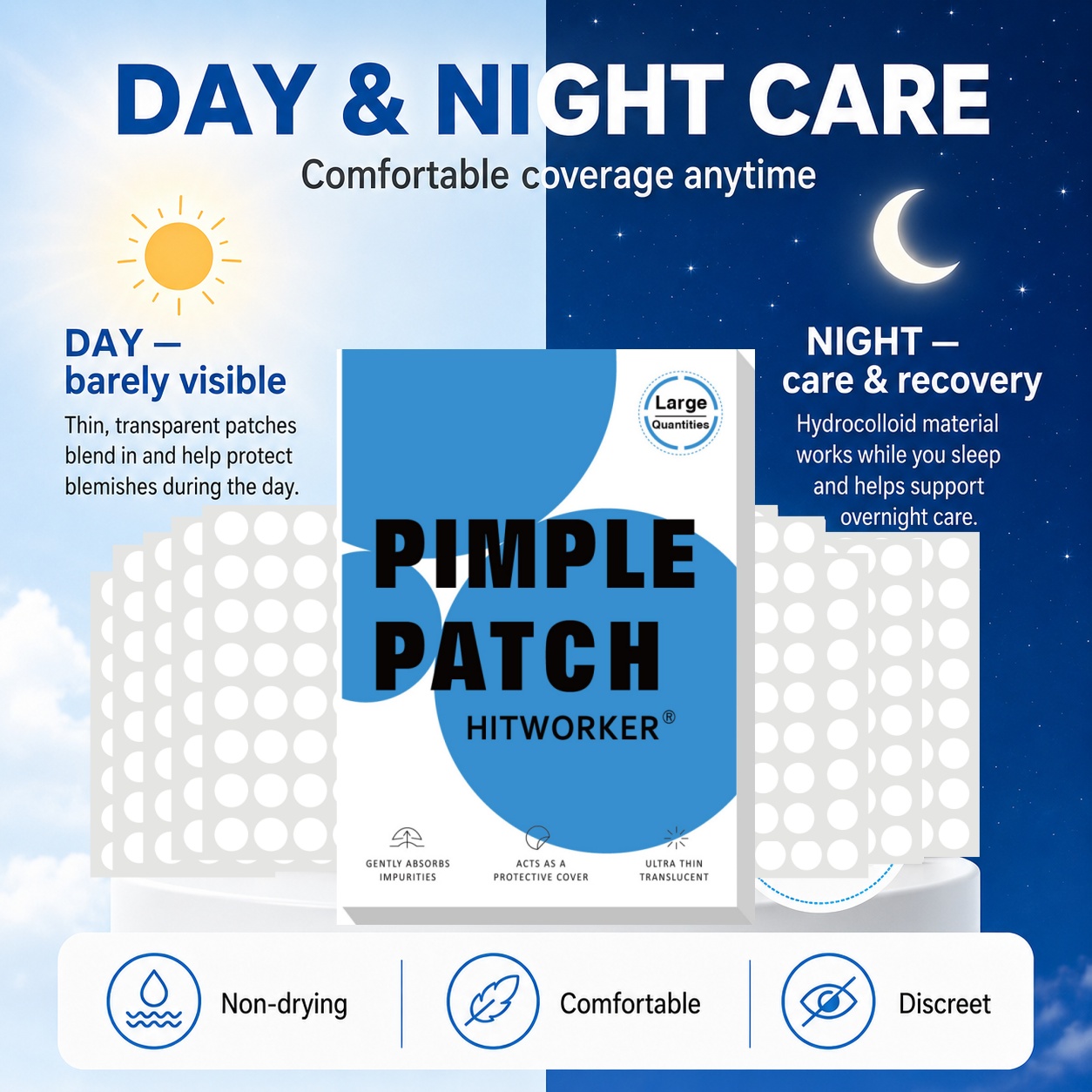 800Pcs Hydrocolloid Acne Pimpl - Skincare review and price