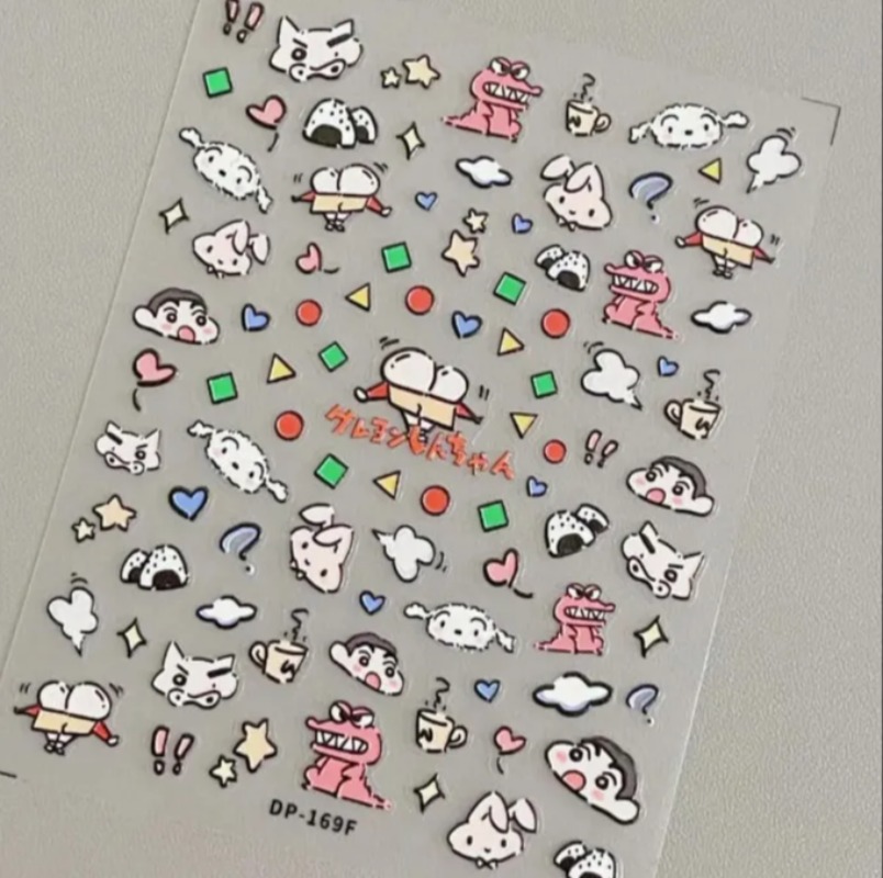 Crayon Shin-chan Creative Pape - Nail Art review and price