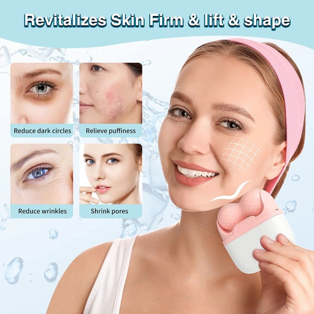 Double Head Ice Roller For Fac - Face Ice Roller Puffiness review and price