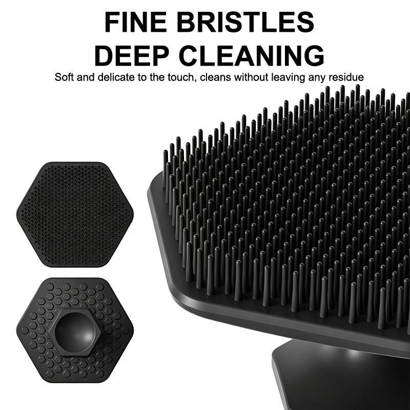 【WA】Facial Cleaning Brush Scru - Silicone Face Scrubber Electric review and price