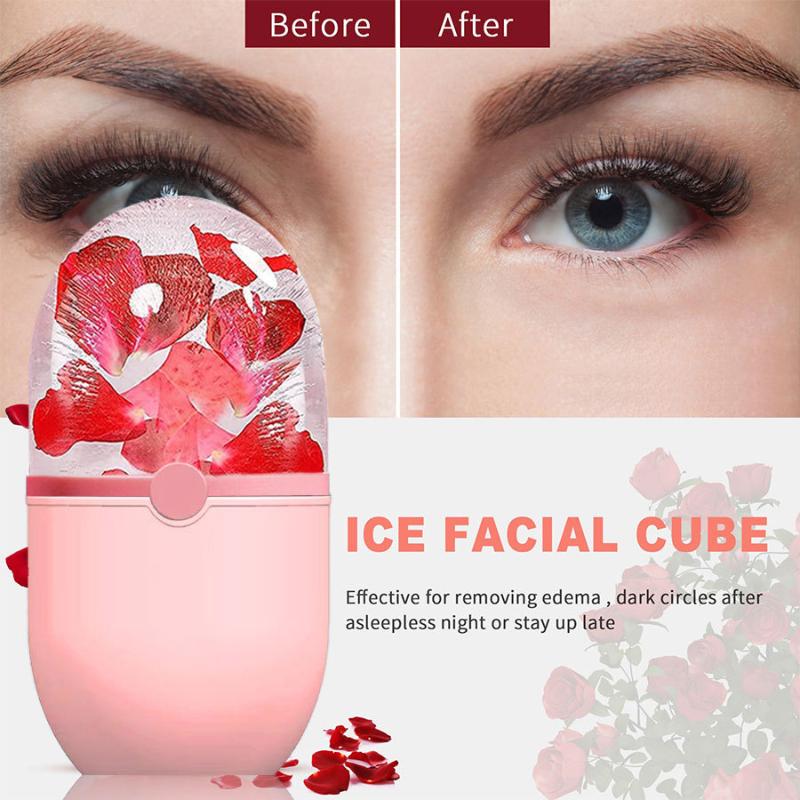 Silicone Ice Cube Face Roller  - Face Ice Roller Puffiness review and price