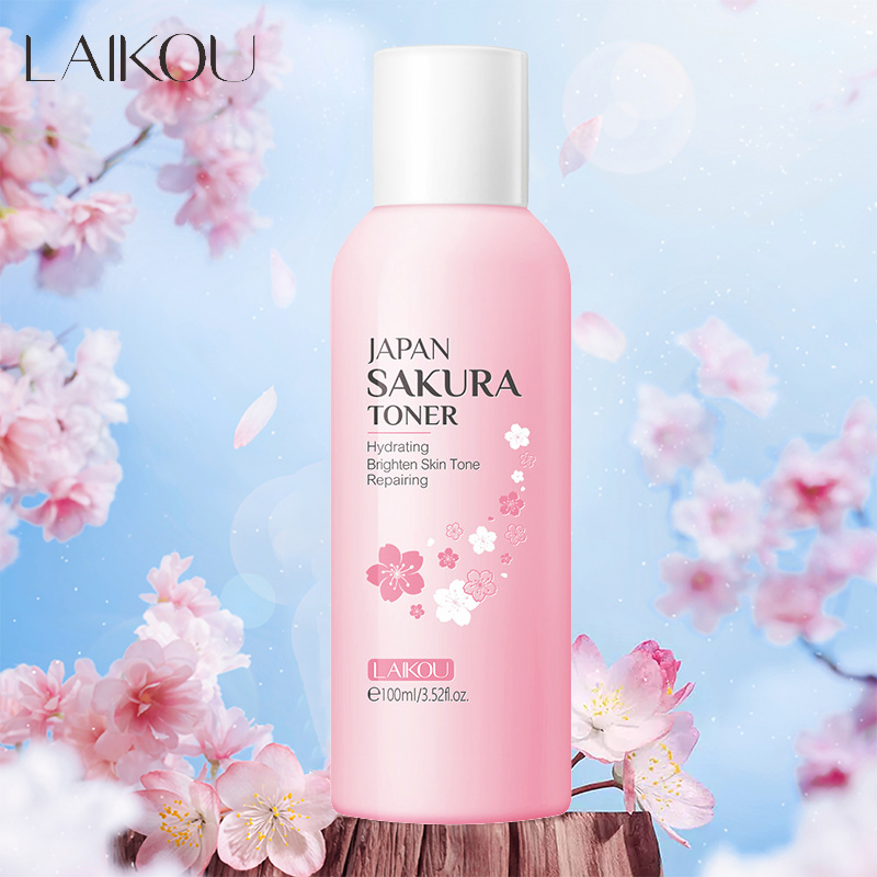 LAIKOU 8Pcs Sakura Facial Skin - Hyaluronic Acid Facial Serum review and price