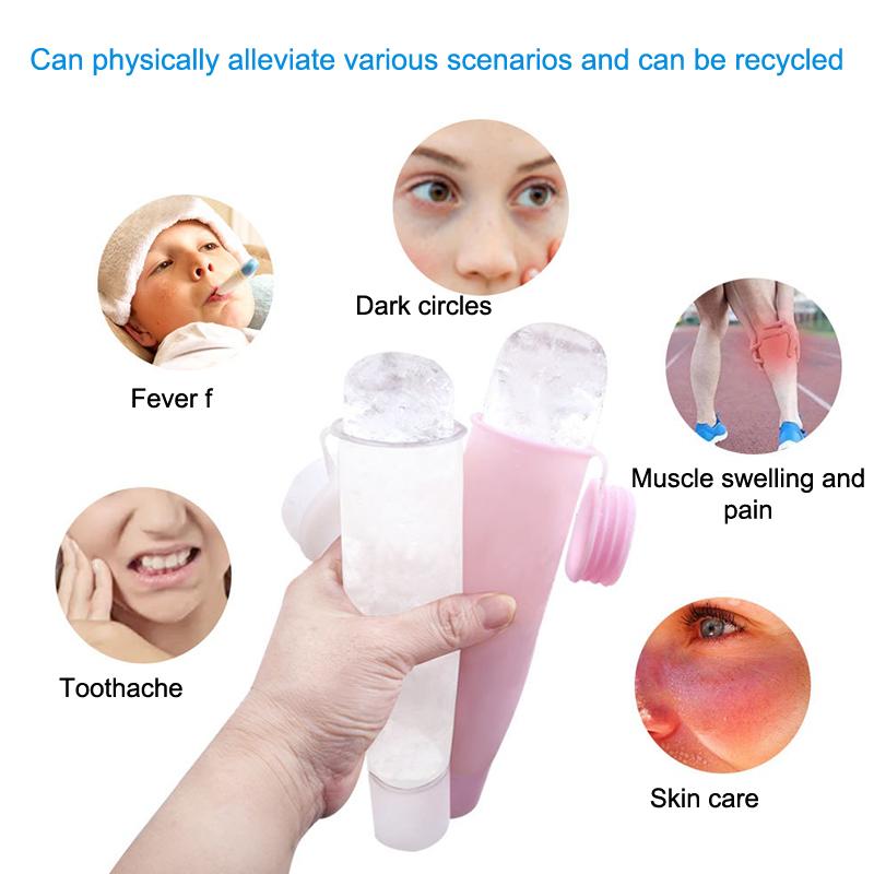 Silicone Cube Tray Shape Ice R - Face Ice Roller Puffiness review and price