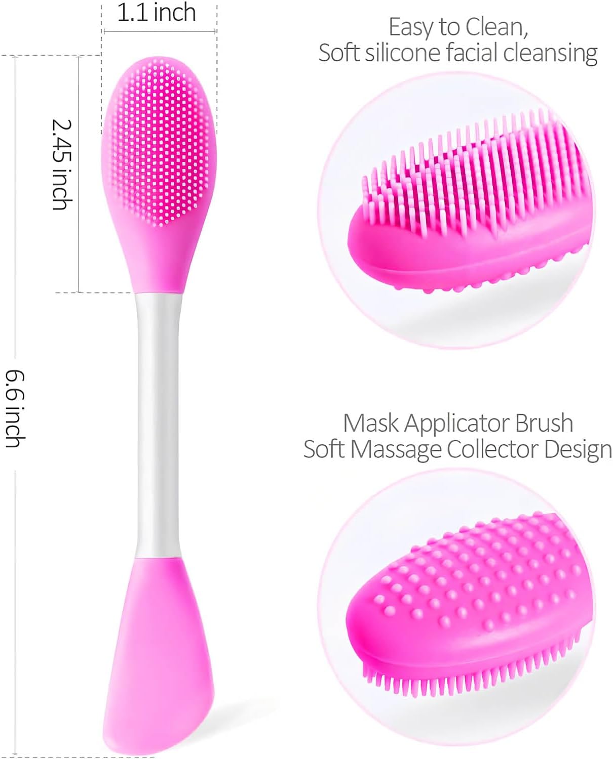 30 Pack Face Scrubber,Silicone - Silicone Face Scrubber Electric review and price
