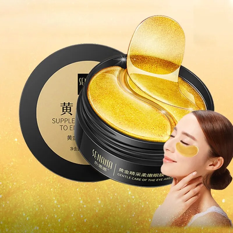 60pcs Golden Moisturizing Eye  - Collagen Under Eye Patches review and price