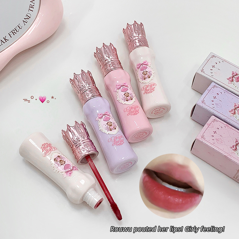 Gege Bear Velvet Matte Lip Mud - Matte Velvet Lip Tint Long Lasting review and price